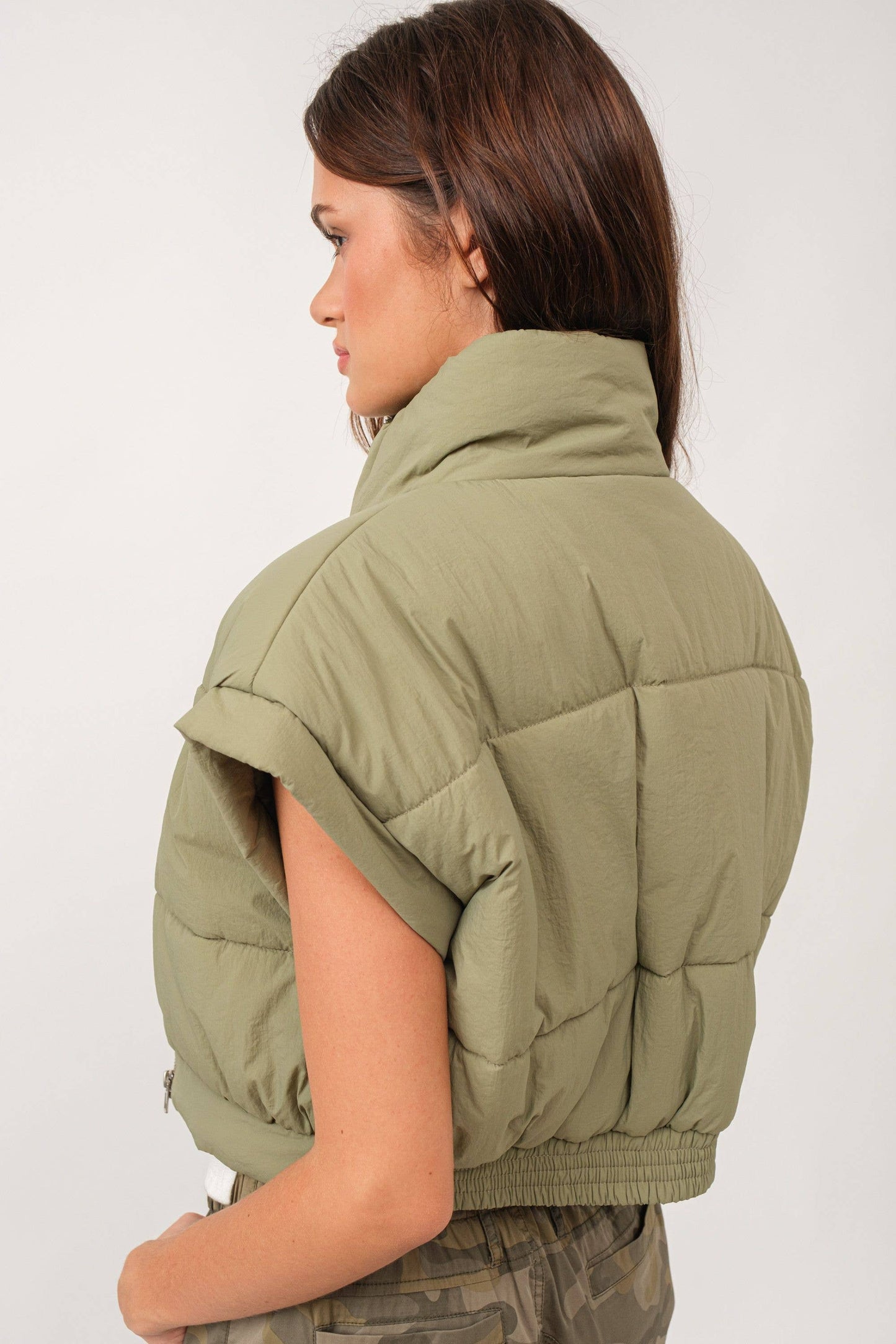 Jemma Short-Length Puffer Vest