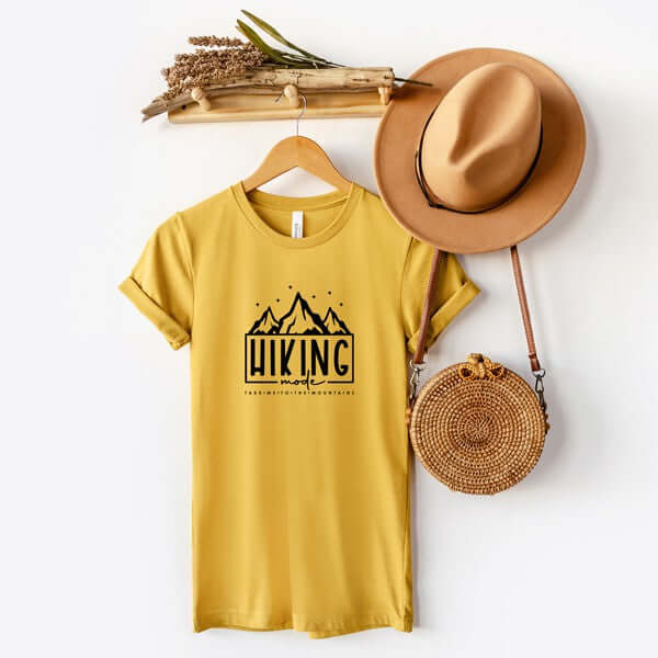 Hiking Mode Take Me To The Mountains Short Sleeve - Dixie Hike & Style