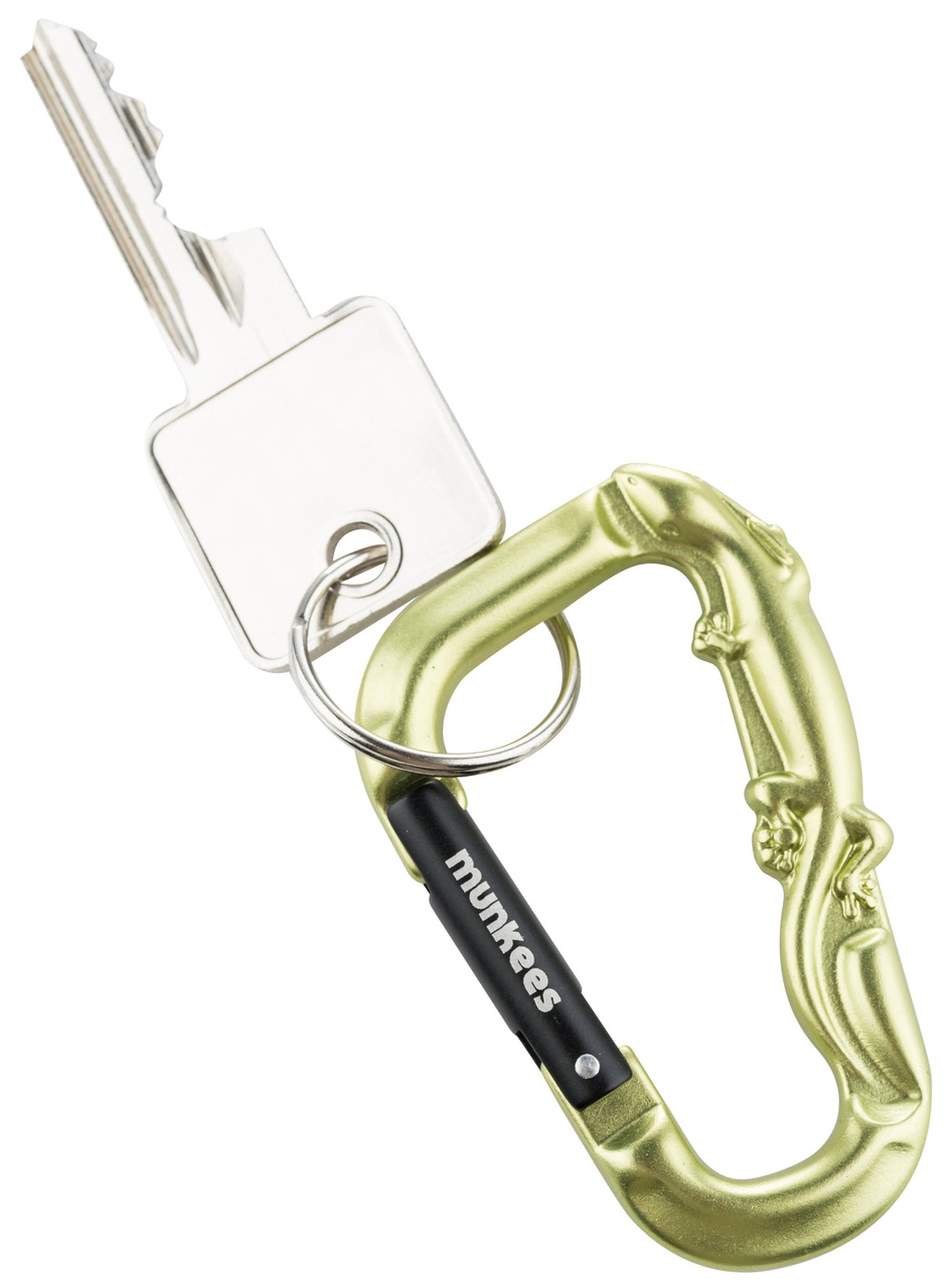 Munkees 3D Lizard Ultimate Utility Stainless Steel Carabiner