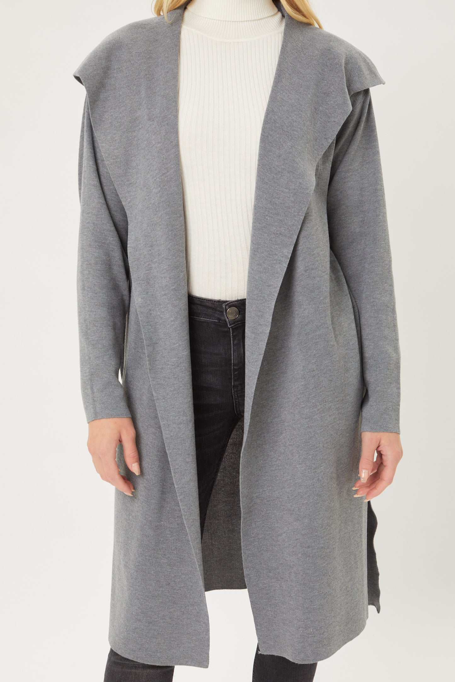 Love Tree Women's Soft Knit Trench Cardigan - Dixie Hike & Style