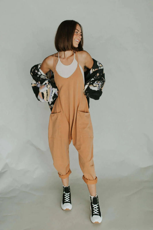 Women's Relaxed Fit Jumpsuit for Ultimate Comfort - Dixie Hike & Style