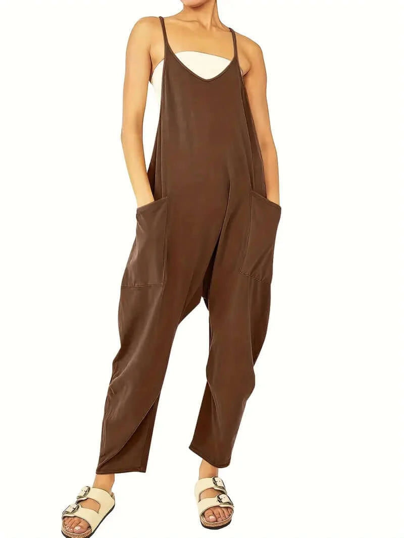 Women's Relaxed Fit Jumpsuit for Ultimate Comfort - Dixie Hike & Style