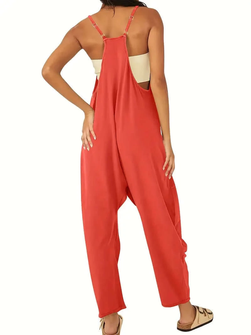 Women's Relaxed Fit Jumpsuit for Ultimate Comfort - Dixie Hike & Style