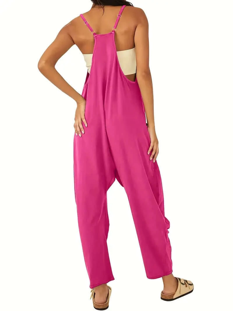 Women's Relaxed Fit Jumpsuit for Ultimate Comfort - Dixie Hike & Style