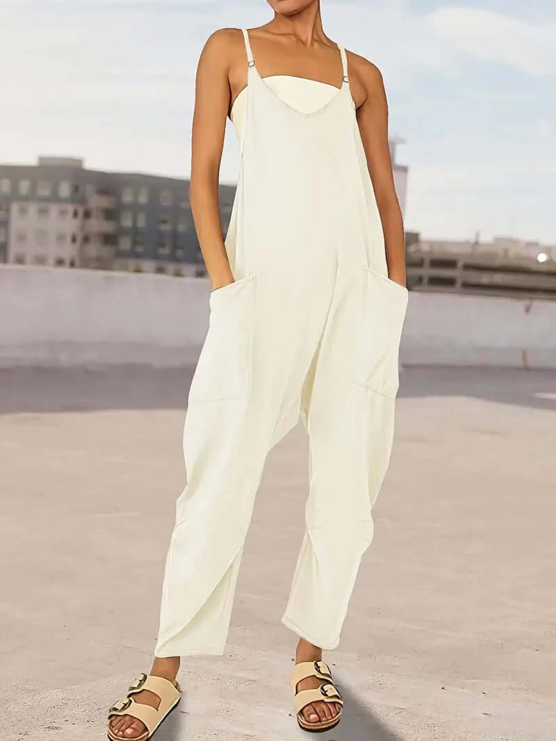 Women's Relaxed Fit Jumpsuit for Ultimate Comfort - Dixie Hike & Style
