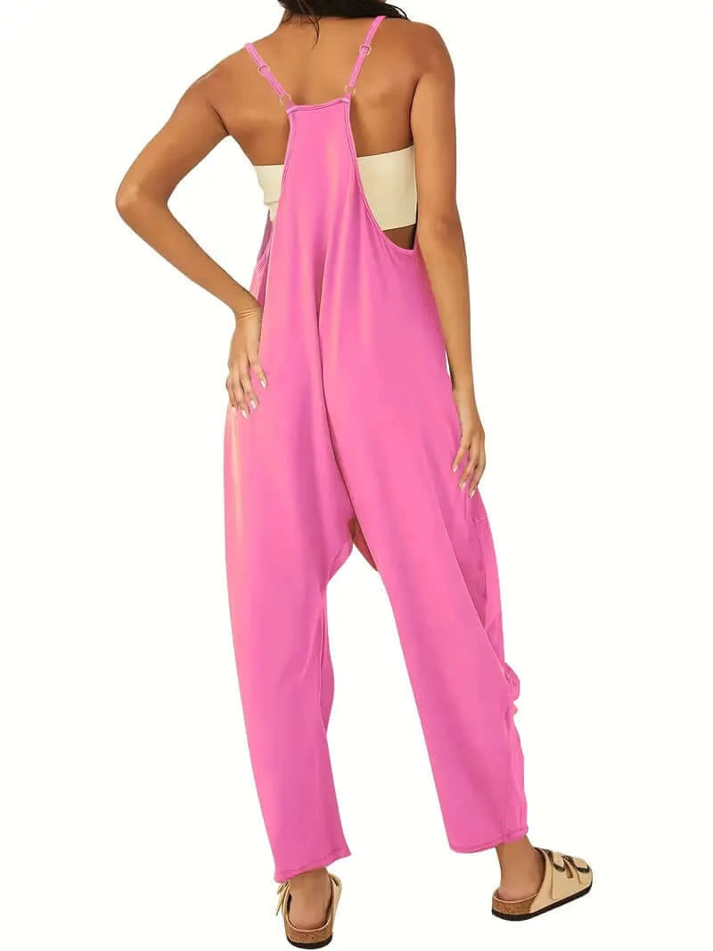 Women's Relaxed Fit Jumpsuit for Ultimate Comfort - Dixie Hike & Style