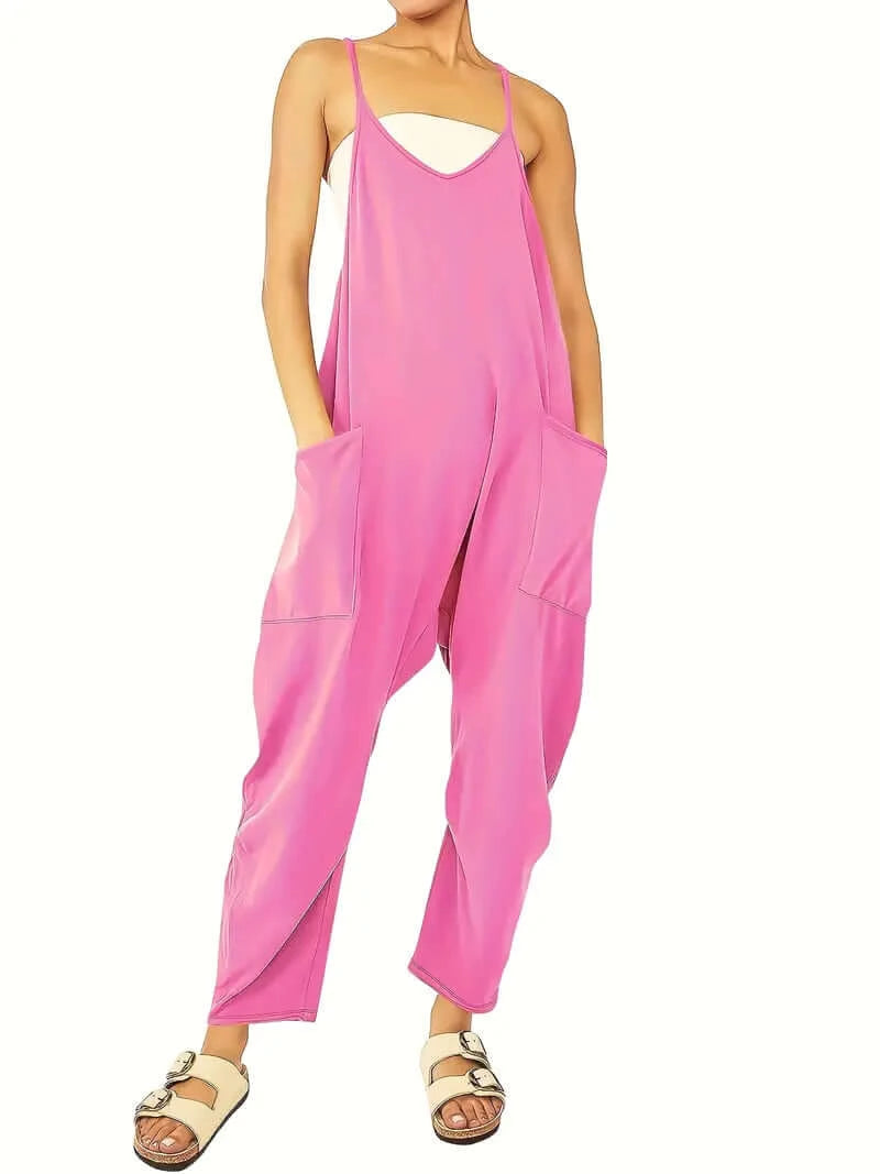 Women's Relaxed Fit Jumpsuit for Ultimate Comfort - Dixie Hike & Style