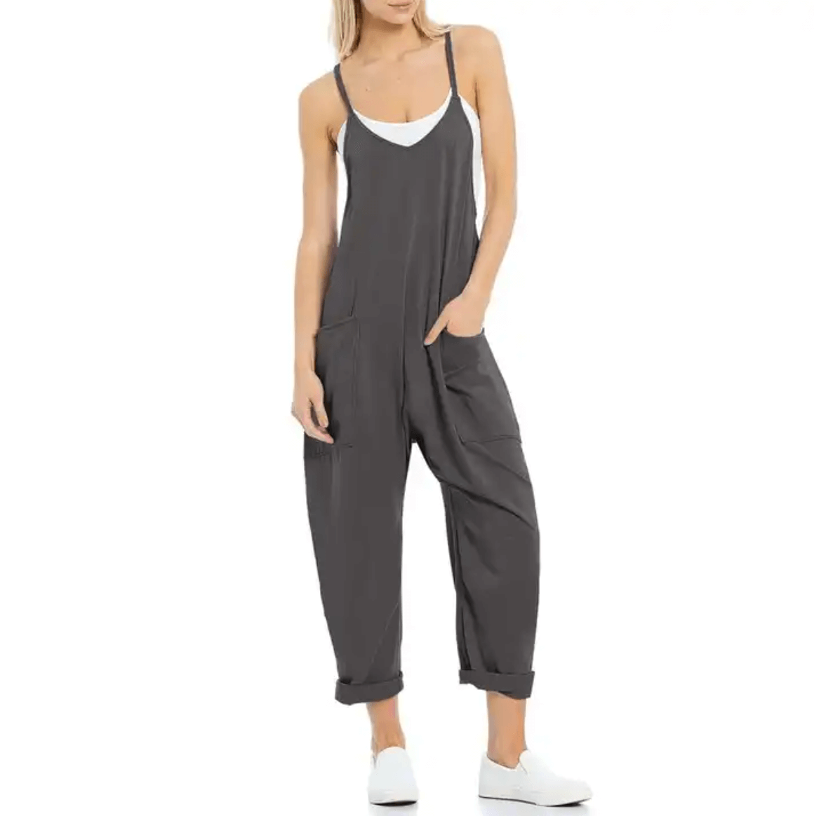 Women's Relaxed Fit Jumpsuit for Ultimate Comfort - Dixie Hike & Style