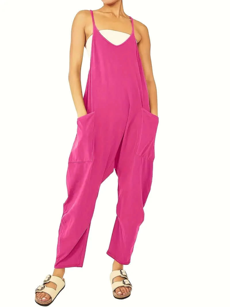 Women's Relaxed Fit Jumpsuit for Ultimate Comfort - Dixie Hike & Style