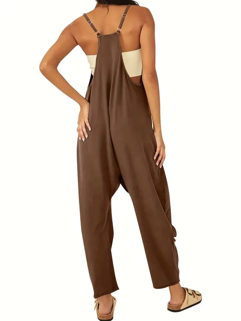 Women's Relaxed Fit Jumpsuit for Ultimate Comfort - Dixie Hike & Style