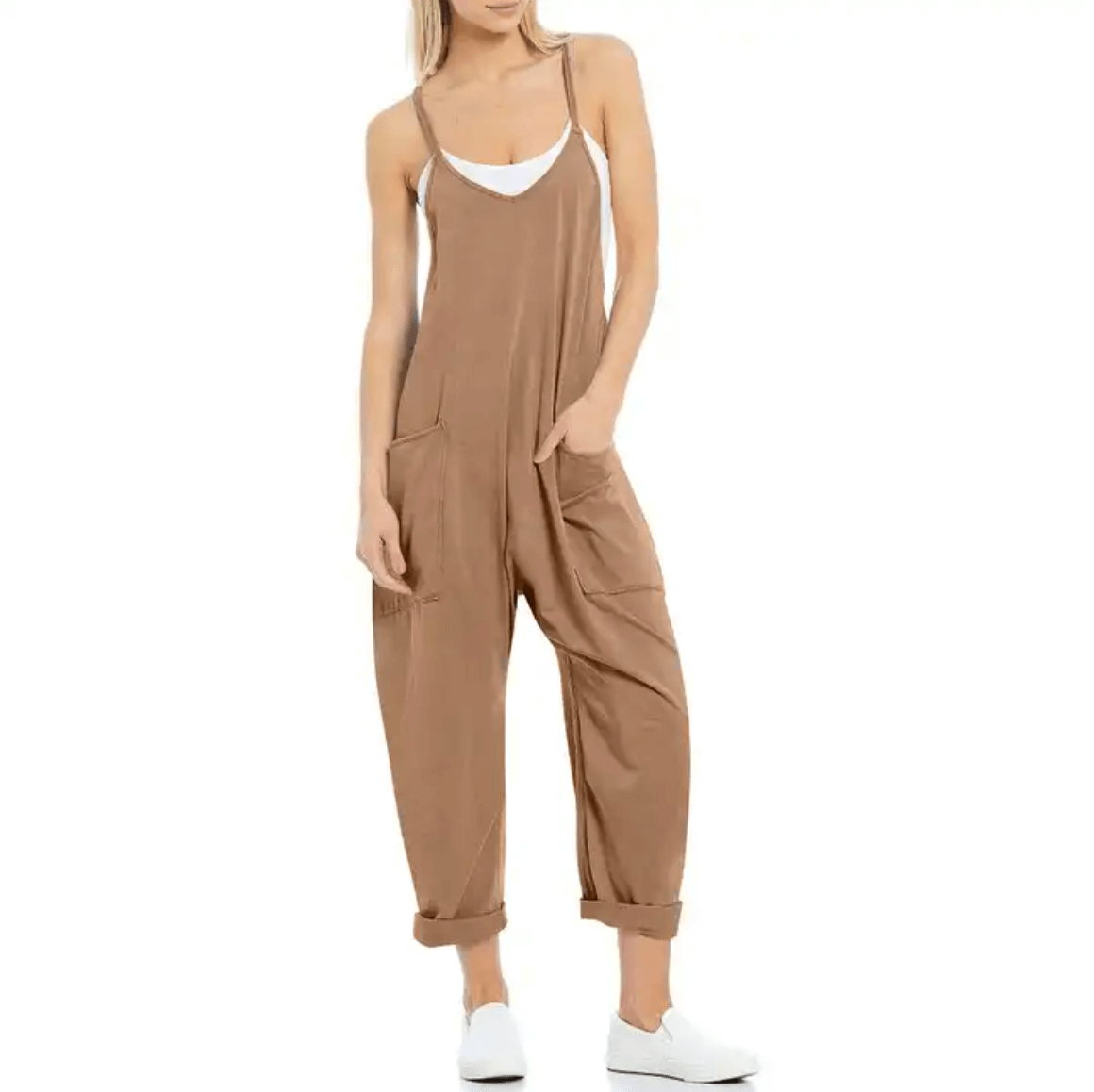 Women's Relaxed Fit Jumpsuit for Ultimate Comfort - Dixie Hike & Style
