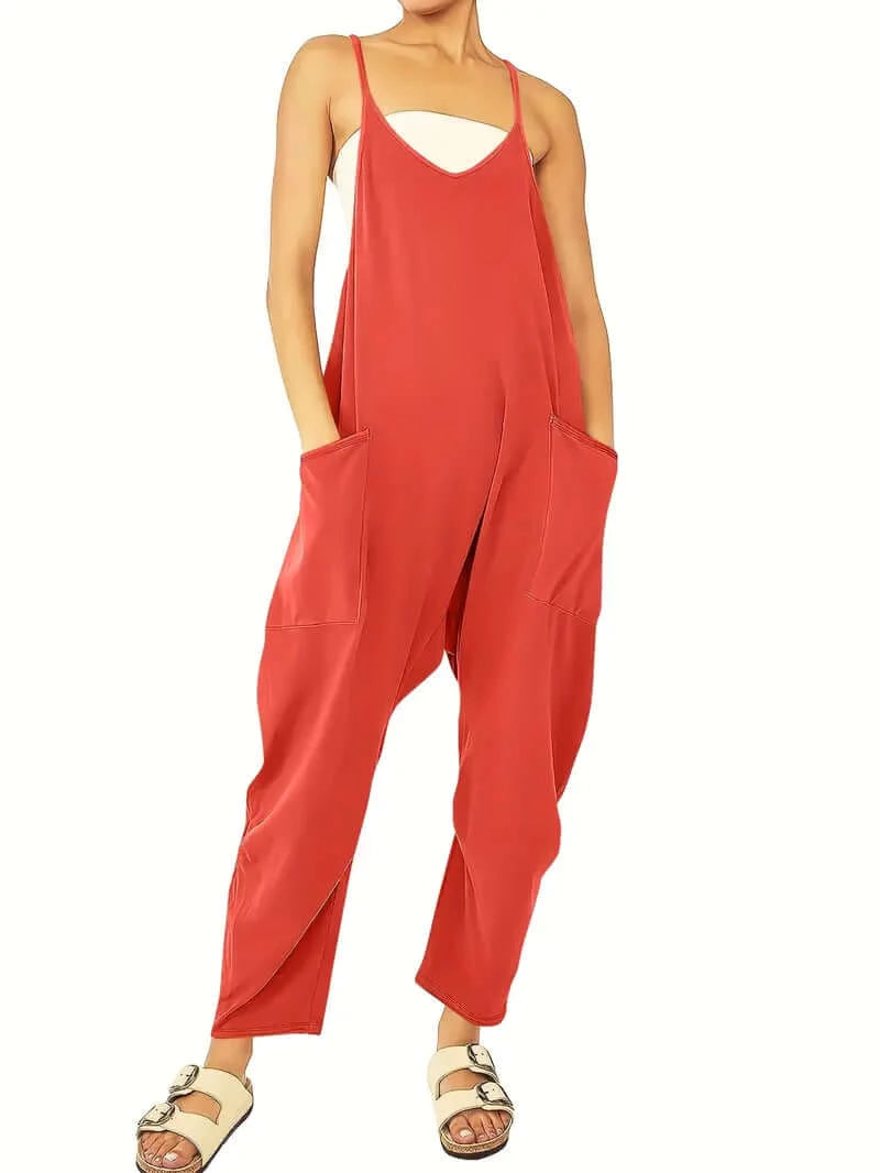 Women's Relaxed Fit Jumpsuit for Ultimate Comfort - Dixie Hike & Style