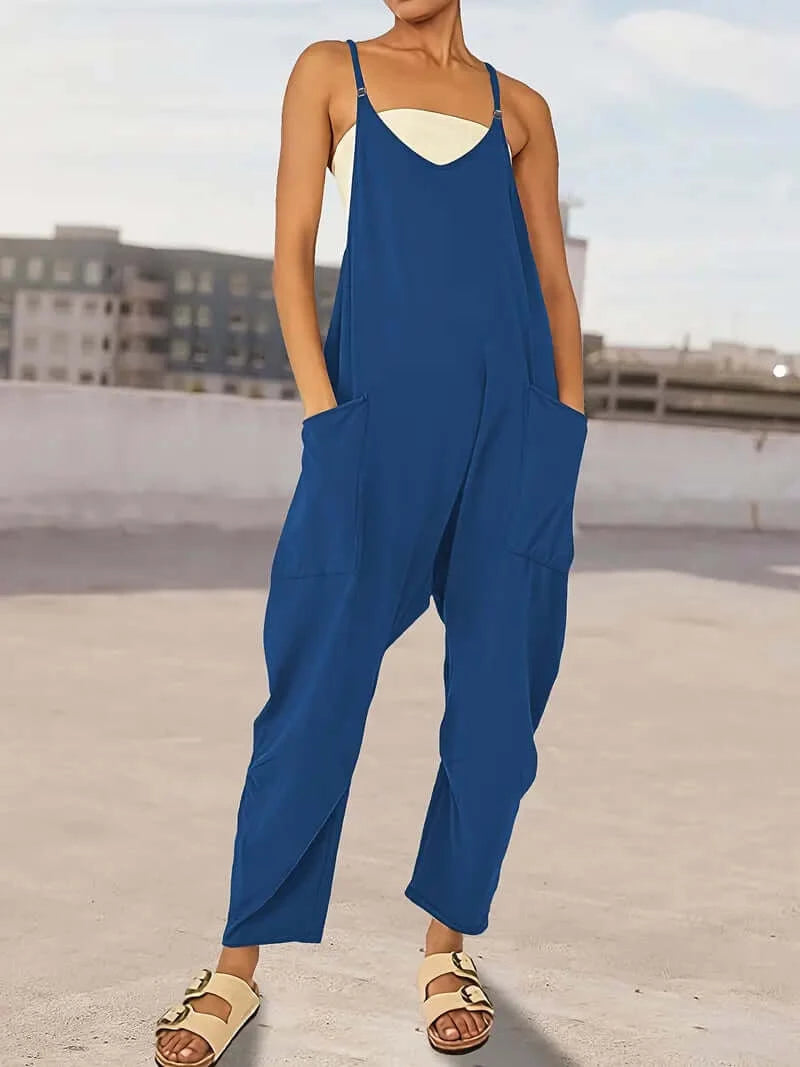Women's Relaxed Fit Jumpsuit for Ultimate Comfort - Dixie Hike & Style