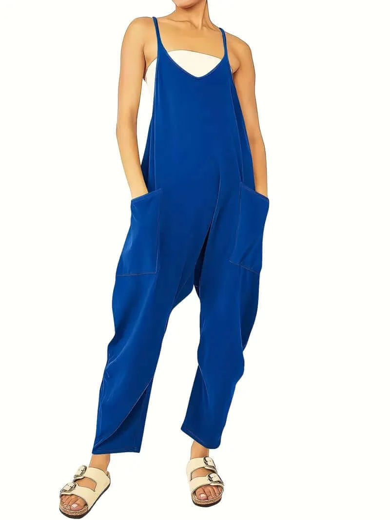 Women's Relaxed Fit Jumpsuit for Ultimate Comfort - Dixie Hike & Style