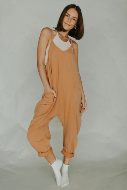 Women's Relaxed Fit Jumpsuit for Ultimate Comfort - Dixie Hike & Style