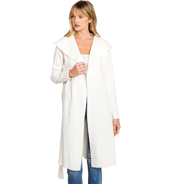 Love Tree Women's Soft Knit Trench Cardigan - Dixie Hike & Style