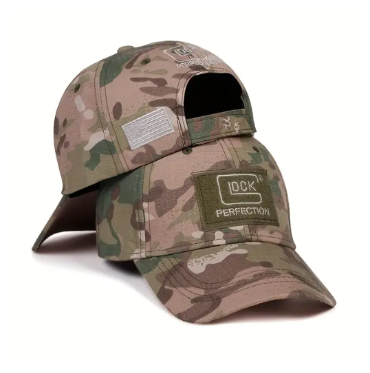 Glock Perfection Tactical Cap - Embroidered Outdoor & Military Fan Hat