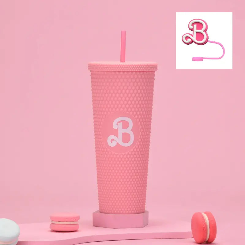 Barbie Themed Tumbler Cups - Fun & Fashionable Drinkware - Dixie Hike & Style