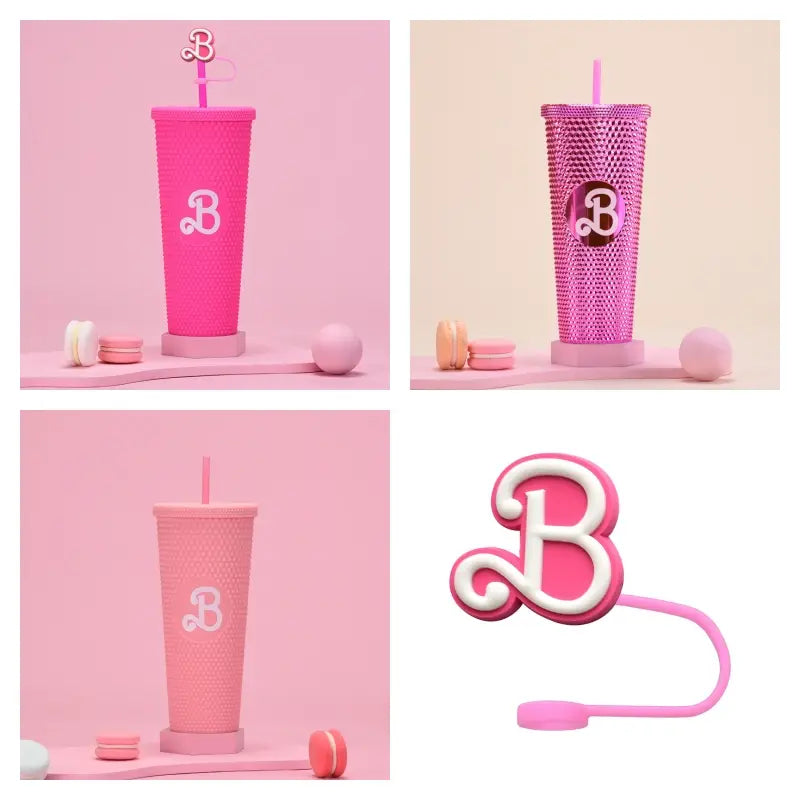 Barbie Themed Tumbler Cups - Fun & Fashionable Drinkware - Dixie Hike & Style