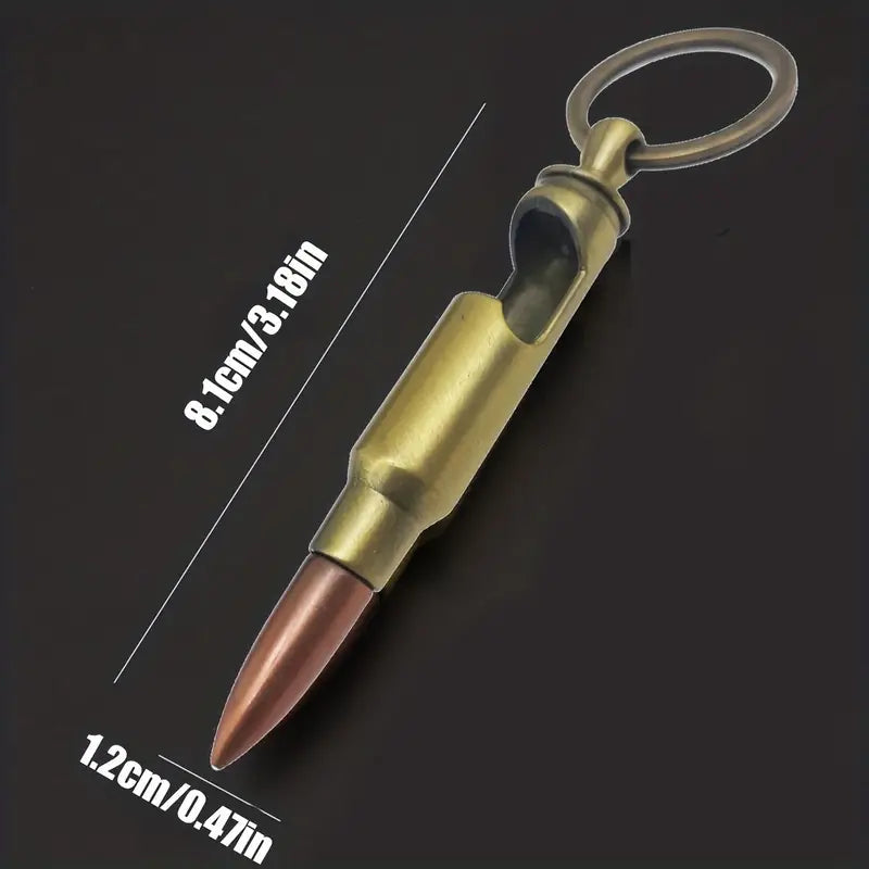 Wild West Bullet Brew Keychain | Creative Beer Opener - Dixie Hike & Style