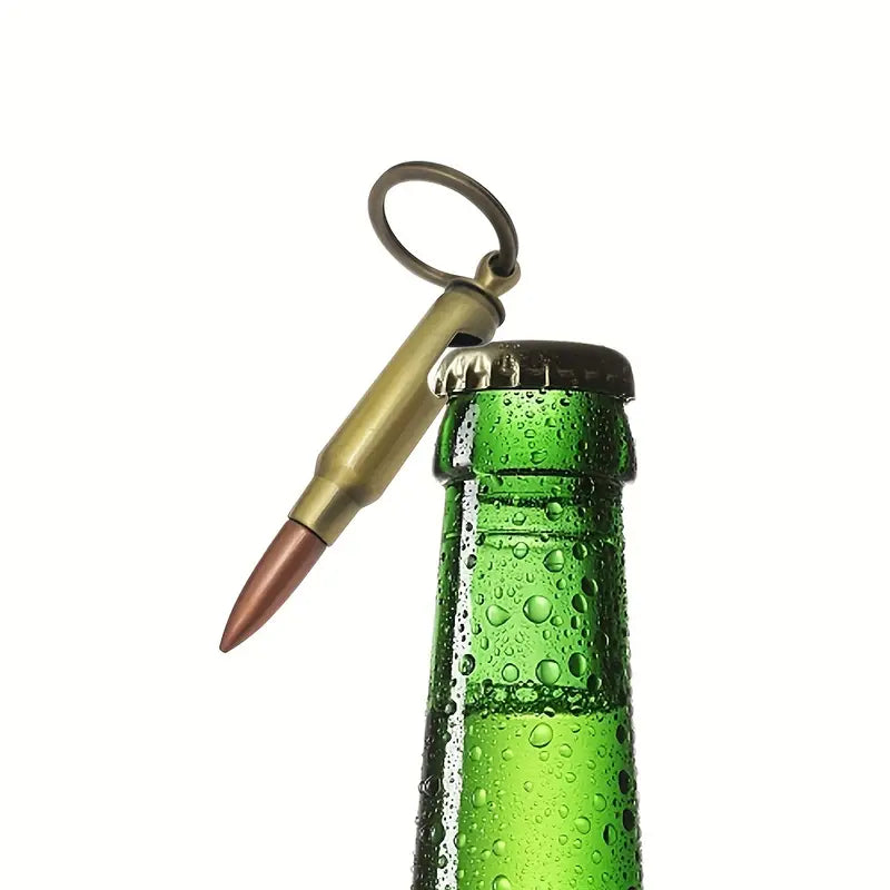 Wild West Bullet Brew Keychain | Creative Beer Opener - Dixie Hike & Style