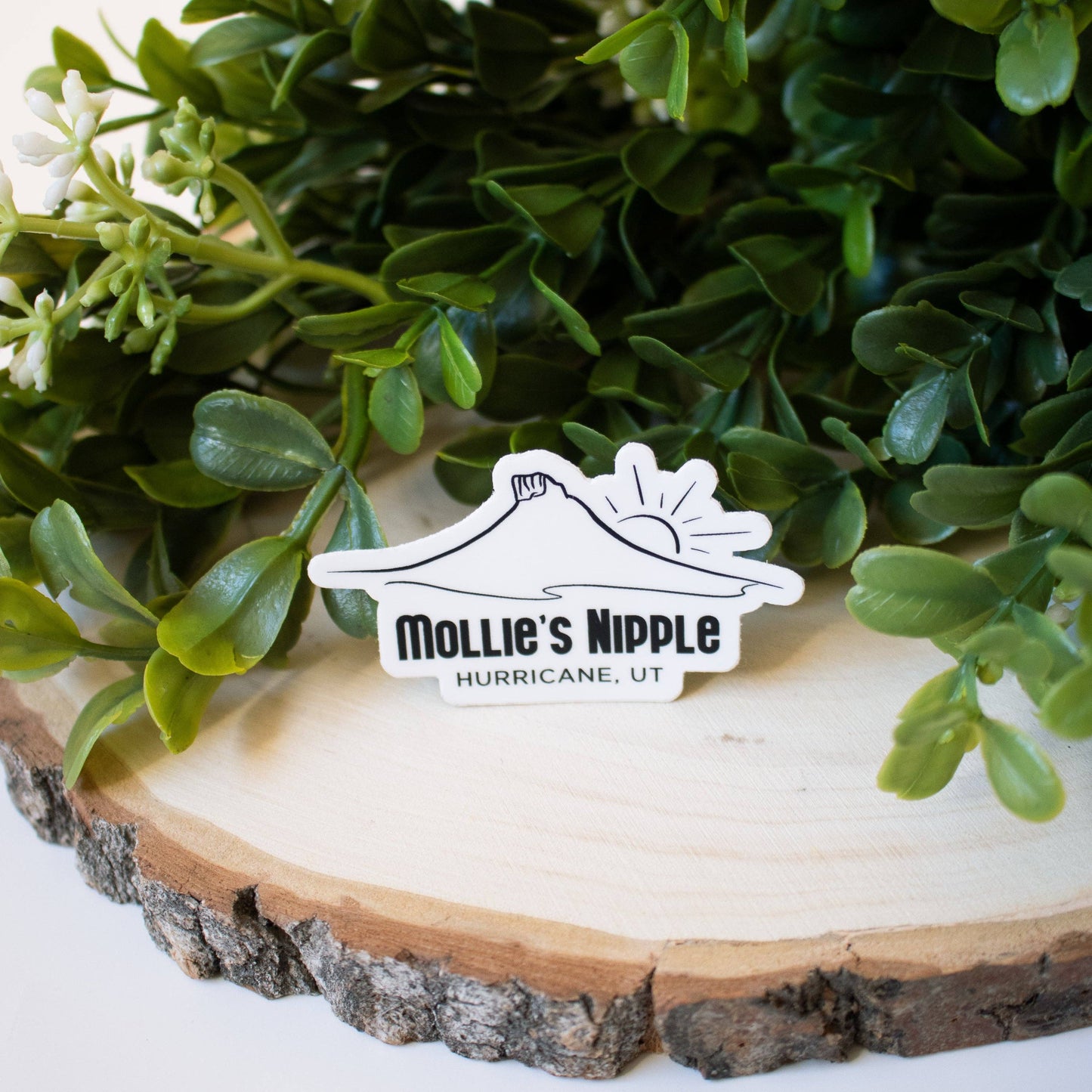 Mollie's Nipple Bold Sticker - Dixie Hike & Style