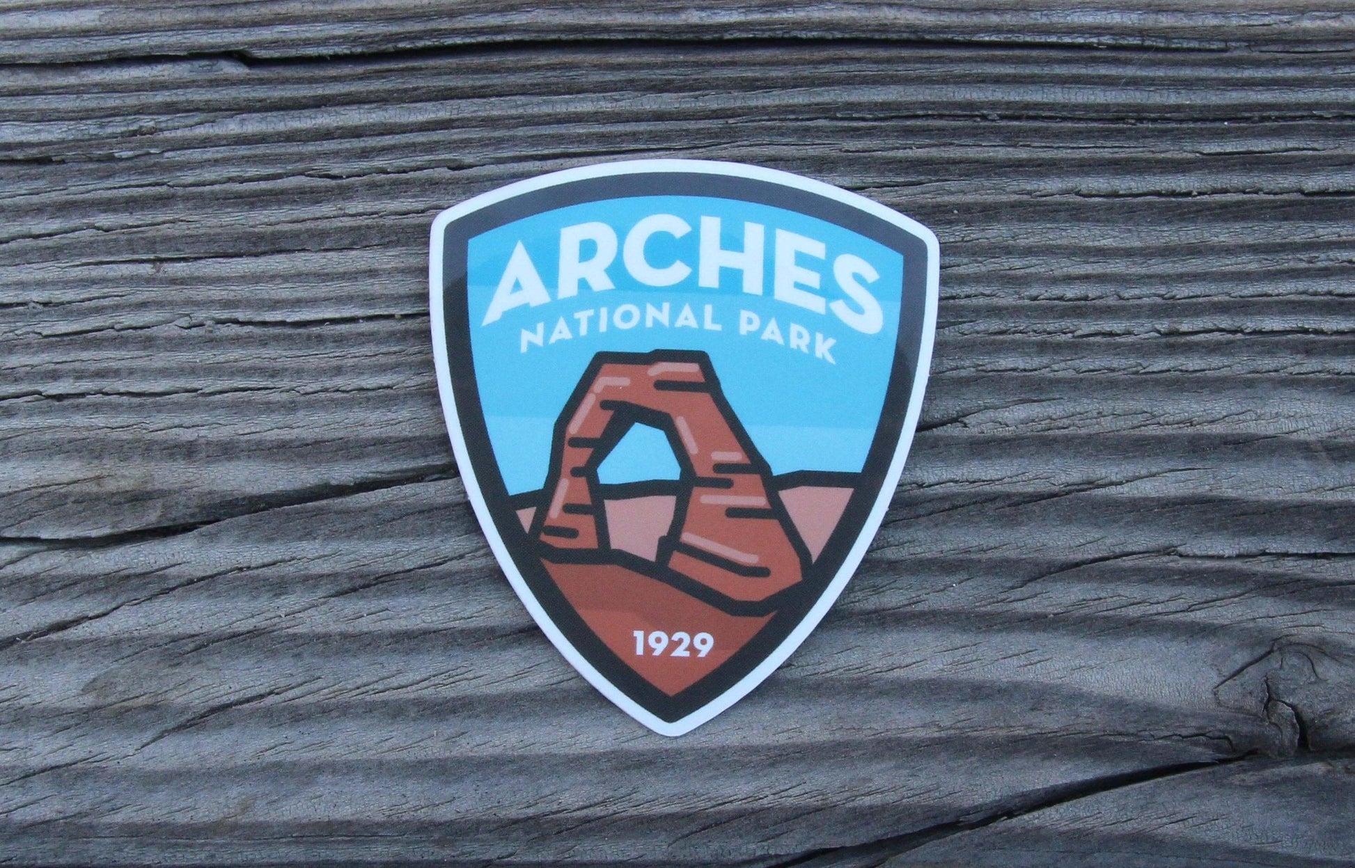 Arches National Park - Vinyl Sticker - Dixie Hike & Style