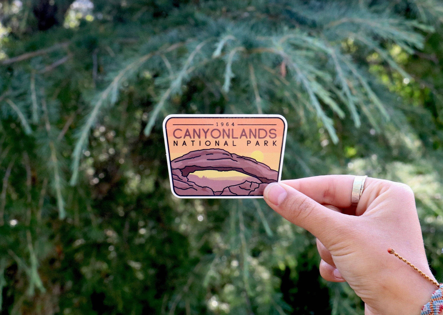 The Mighty 5, Utah's National Parks - Sticker Pack - Dixie Hike & Style