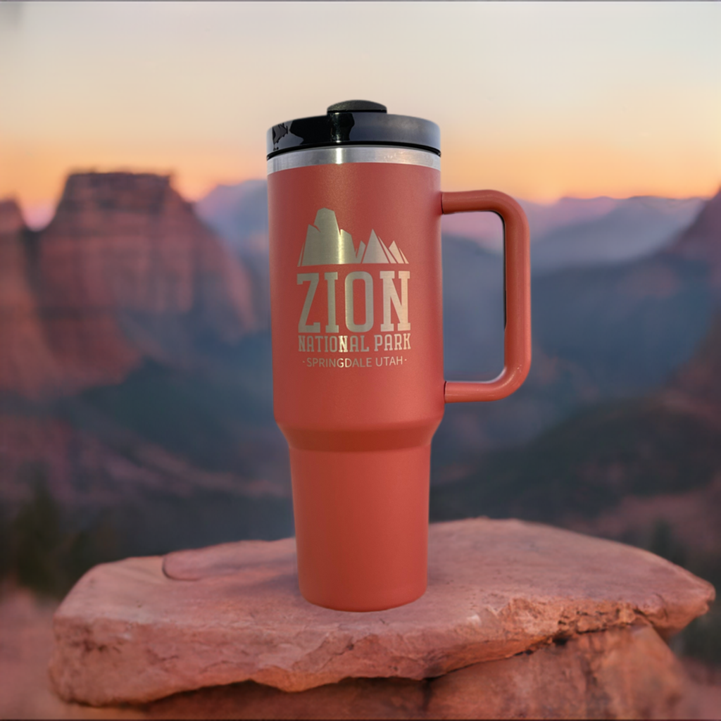 Zion 40oz Stainless Steel Adventure Quencher Tumbler - Dixie Hike & Style