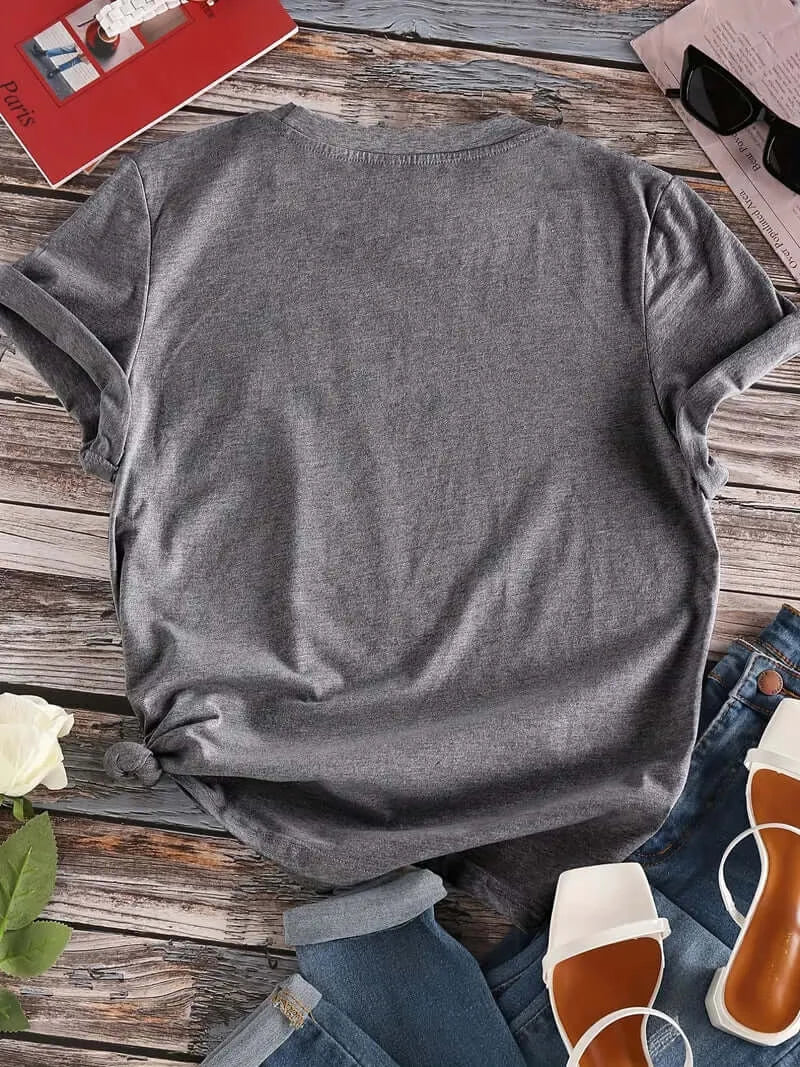 Hike More' Crewneck T-Shirt for Active Women - Dixie Hike & Style