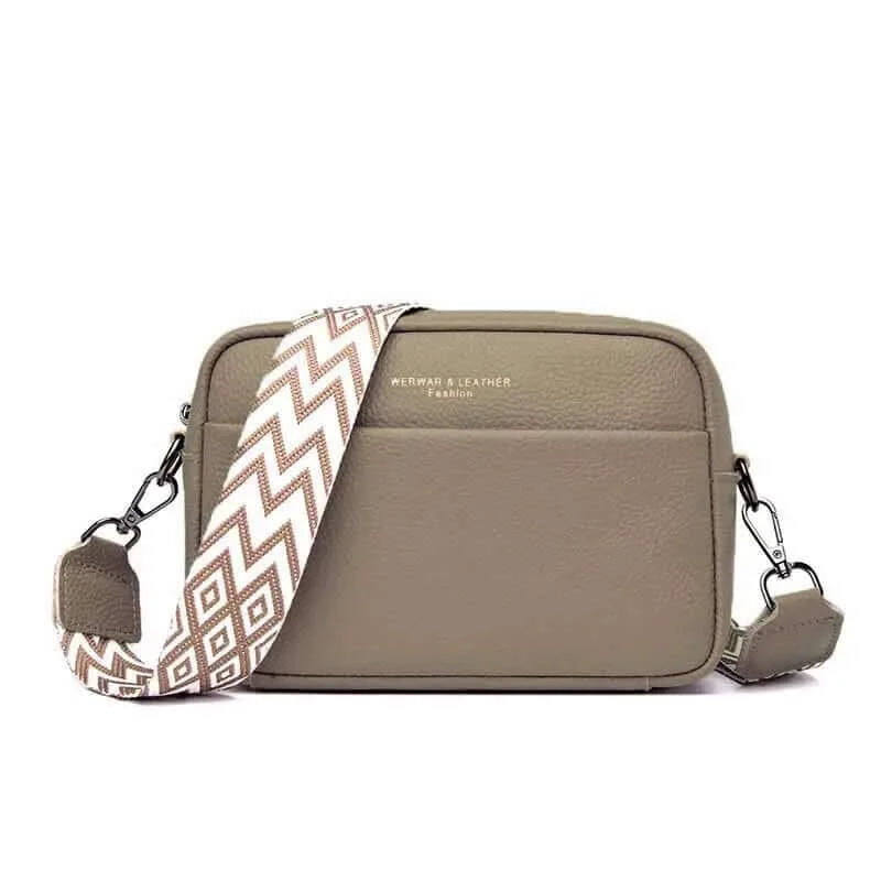 PetiteChic Leather Crossbody - Dixie Hike & Style