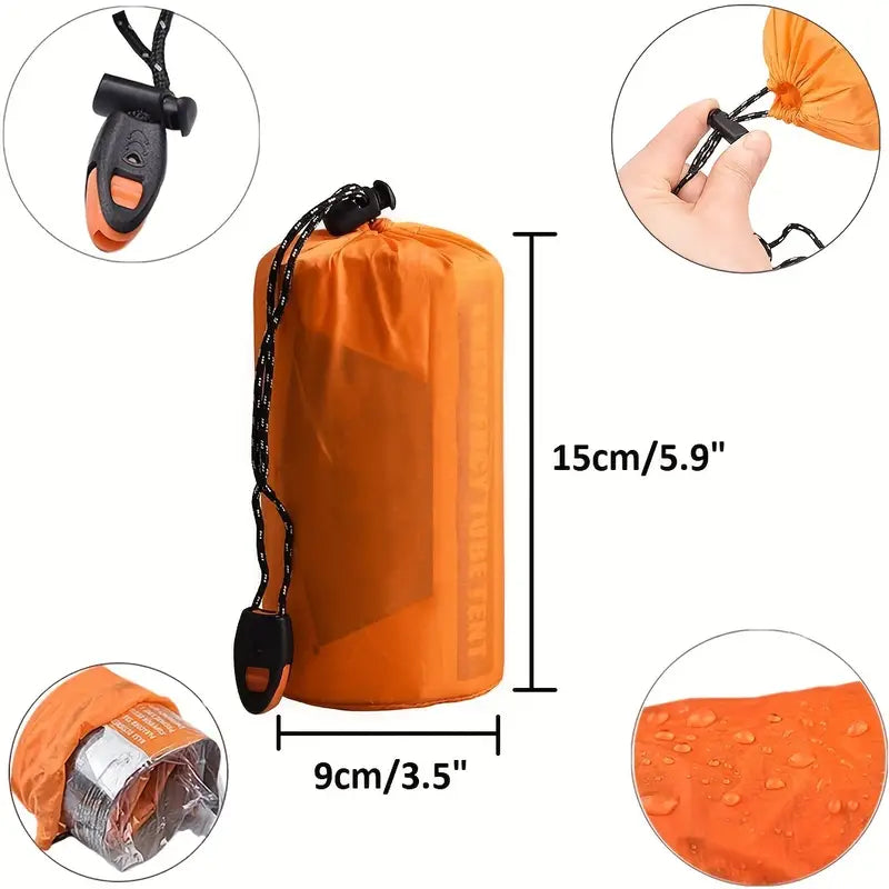 Life Tent 2-Person Emergency Survival Shelter - Dixie Hike & Style