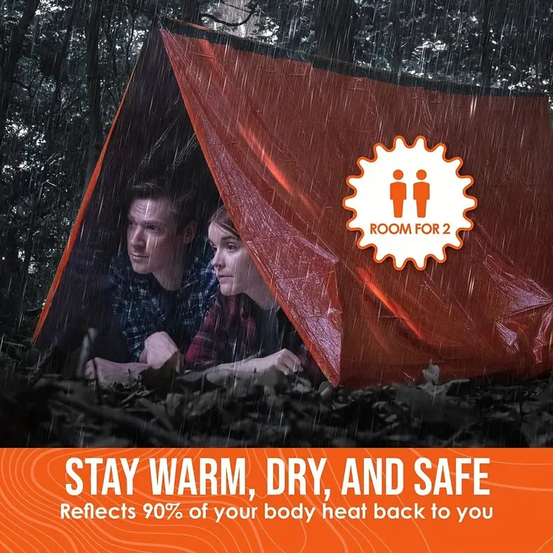 Life Tent 2-Person Emergency Survival Shelter - Dixie Hike & Style