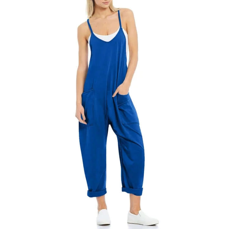 Women's Relaxed Fit Jumpsuit for Ultimate Comfort - Dixie Hike & Style