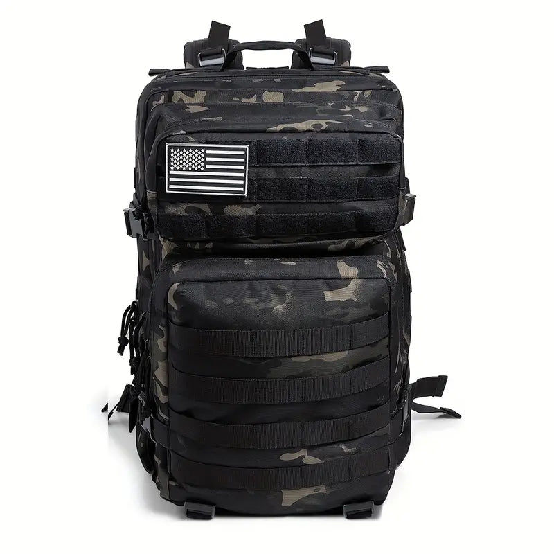 Wild West Patriot Trekker: 3-Day USA Flag Rucksack - Dixie Hike & Style