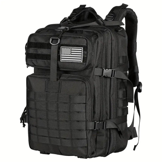 Wild West Frontier 45L Tactical MOLLE Backpack - Dixie Hike & Style