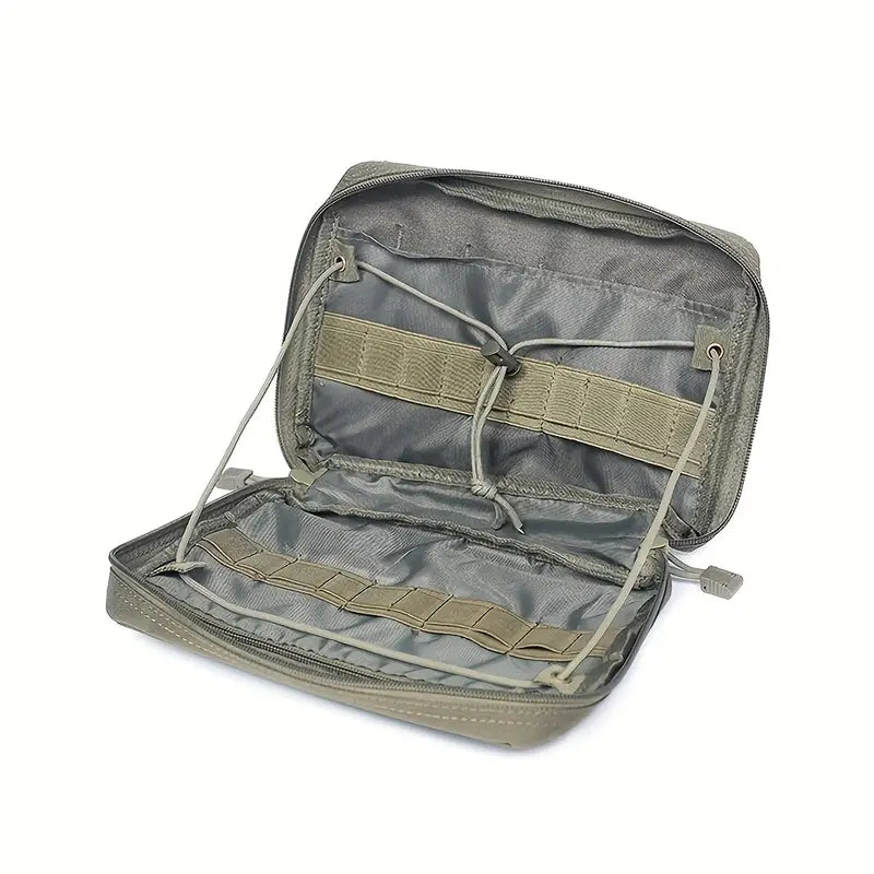 Wild West Trail Scout: Single-Layer MOLLE Utility Waist Bag - Dixie Hike & Style