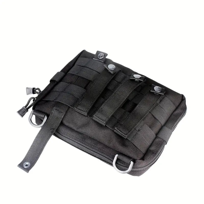 Wild West Trail Scout: Single-Layer MOLLE Utility Waist Bag - Dixie Hike & Style