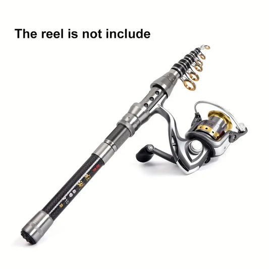 Telescopic Titan Carbon Fishing Rod - Enhanced and Durable, Perfect for All Fishing Environments