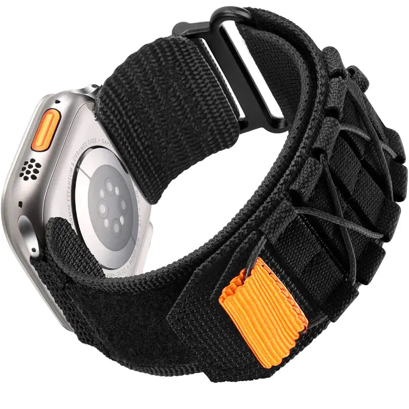 Wild West Tactical Ranger: Durable Nylon Watch Strap - Dixie Hike & Style