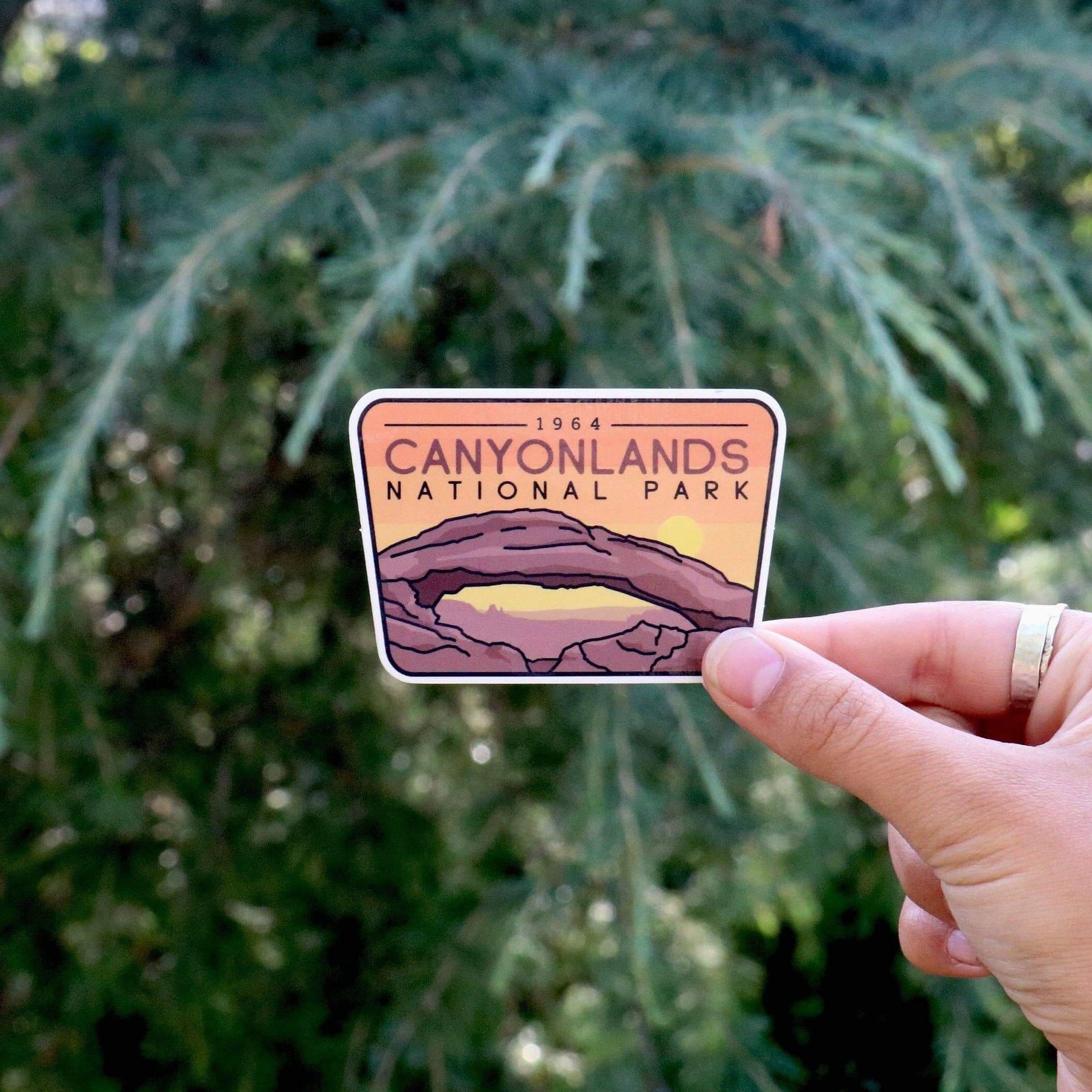 Canyonlands National Park - Vinyl Sticker - Dixie Hike & Style