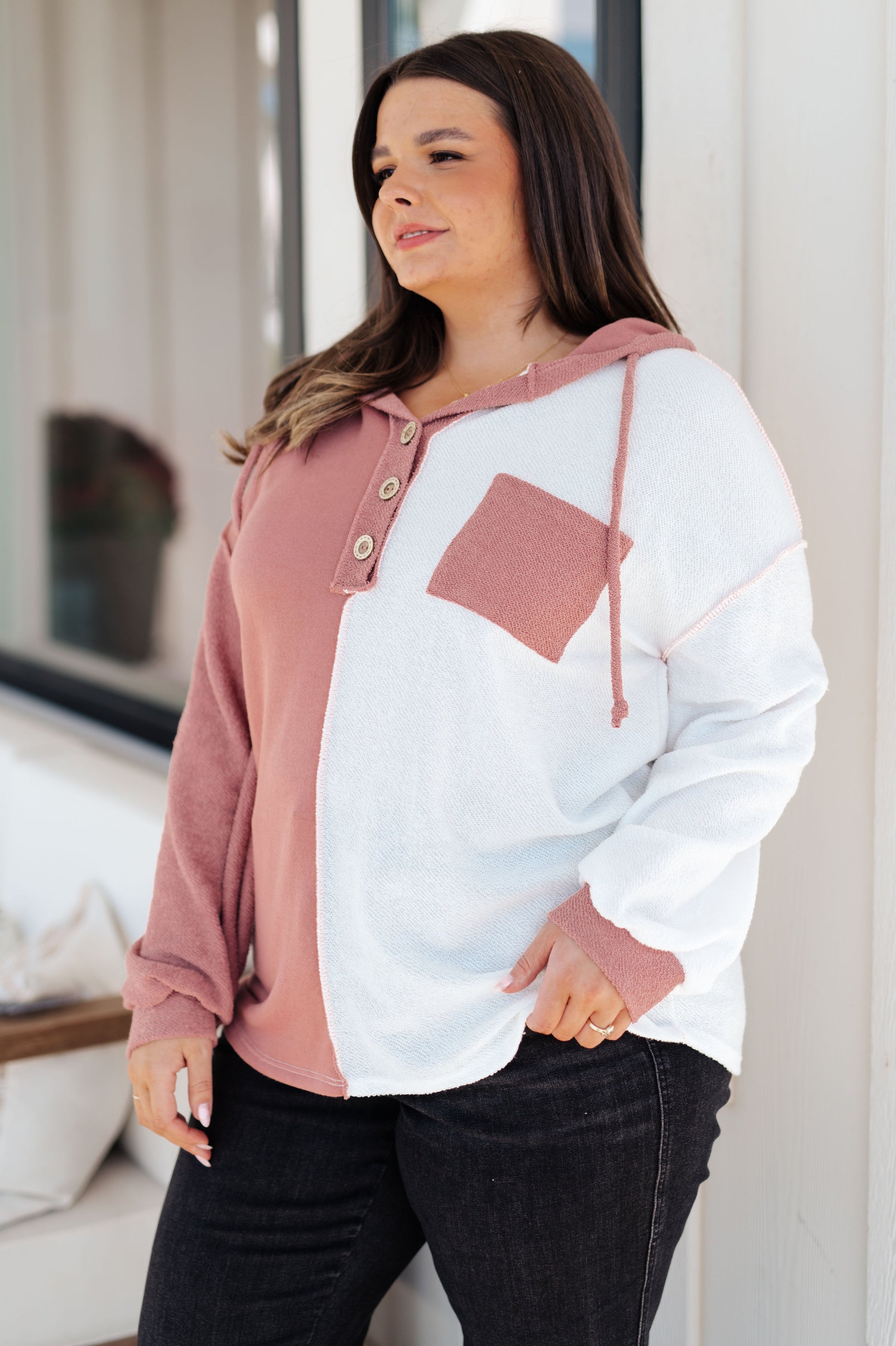 Best On The Block Color Block Hoodie - Dixie Hike & Style