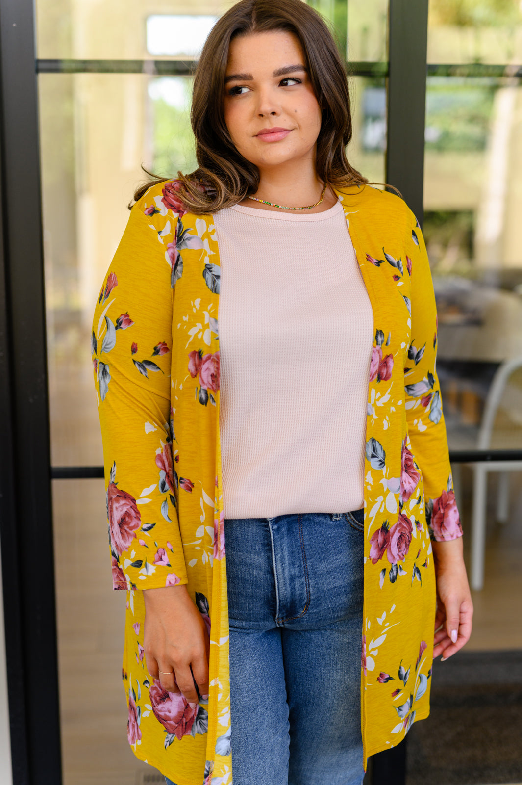 Grow As You Go Floral Cardigan - Dixie Hike & Style