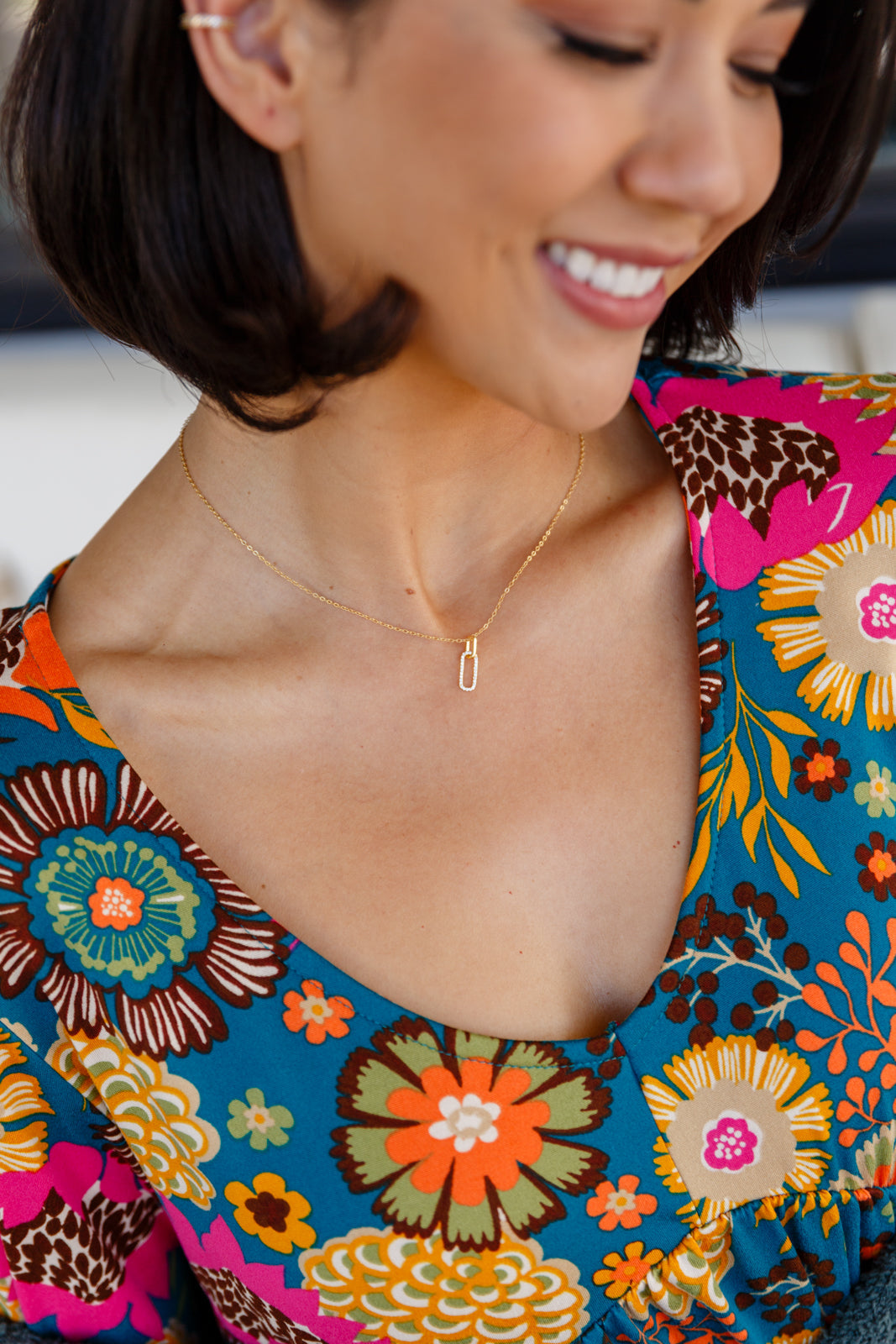 Hooked on You Necklace - Dixie Hike & Style