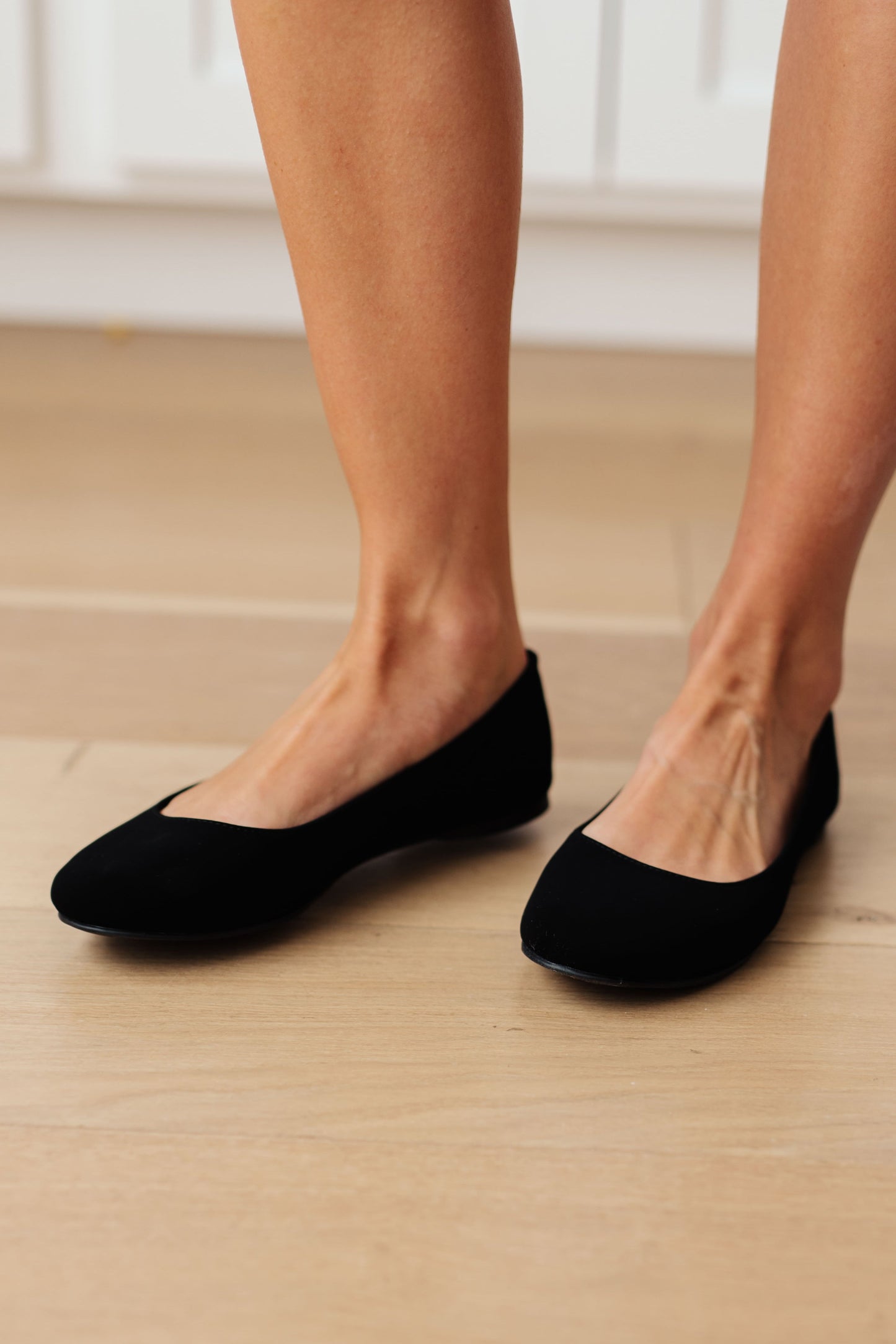 On Your Toes Ballet Flats in Black - Dixie Hike & Style